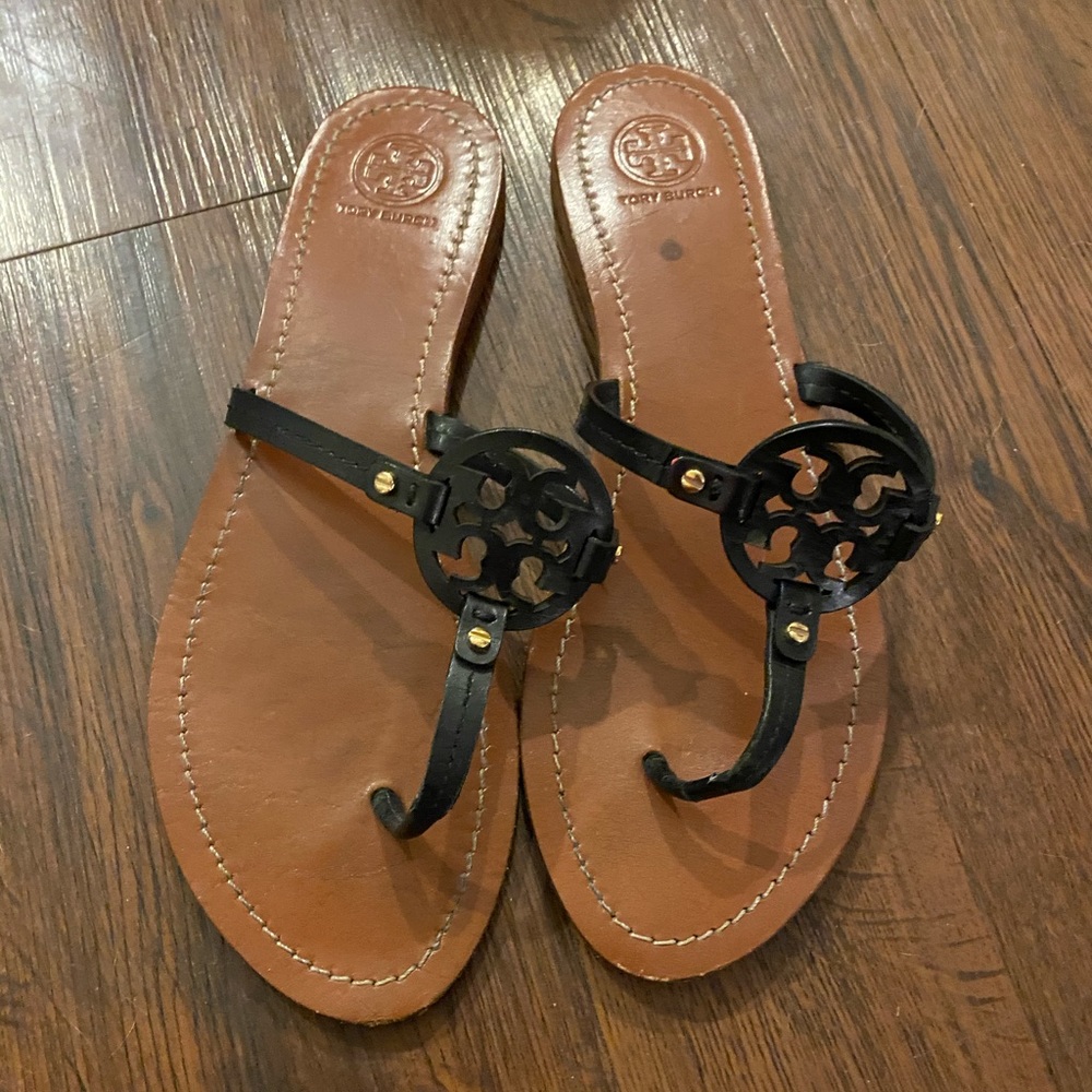 Tory Burch Mini Miller Sandals sz 9
